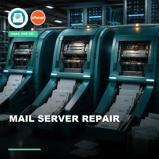 I Will Repair Exim, Postfix, or Dovecot Mail Server Issues